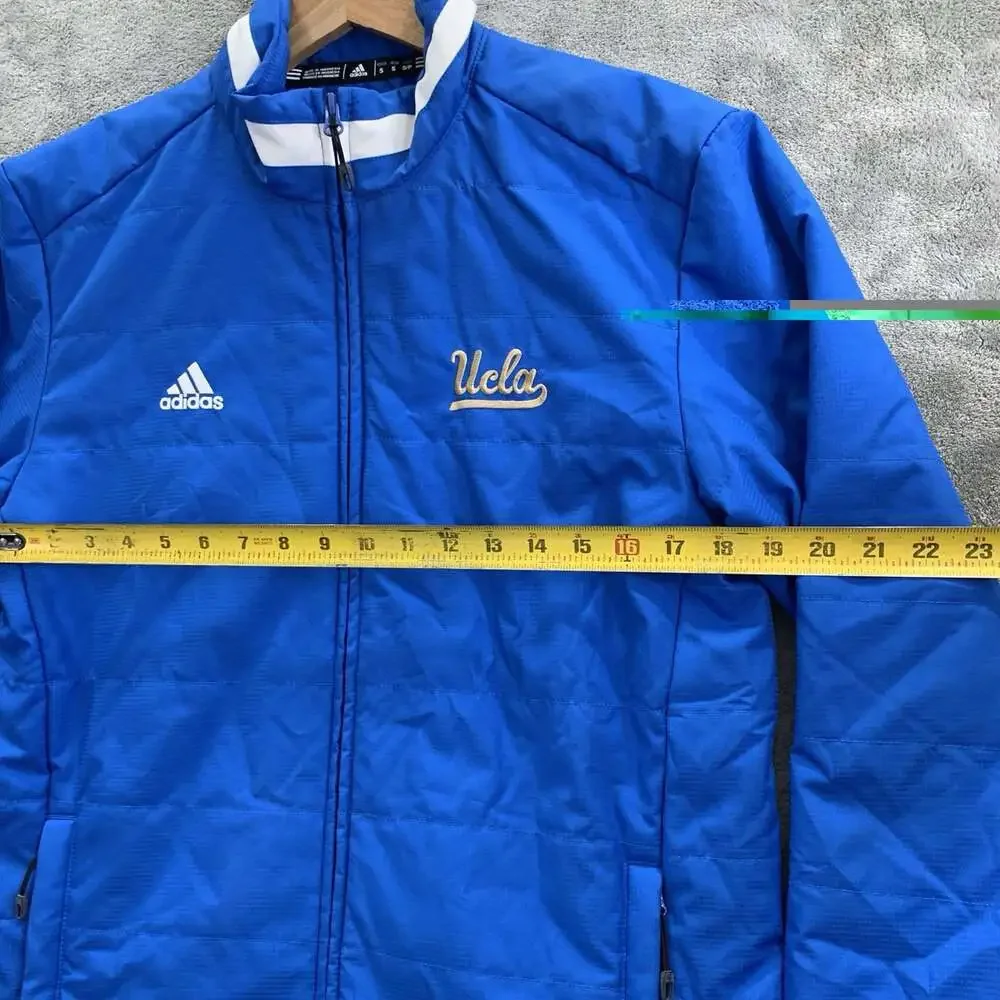 Adidas Sideline Jacket Men's Small UCLA Bruins Track Climaproof Blue NCAA School